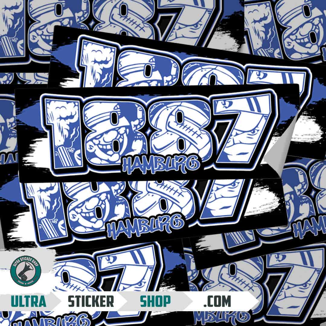 1887 Hamburg Stickers