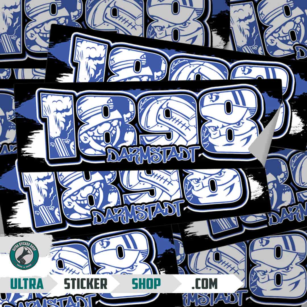 1898 Darmstadt Stickers