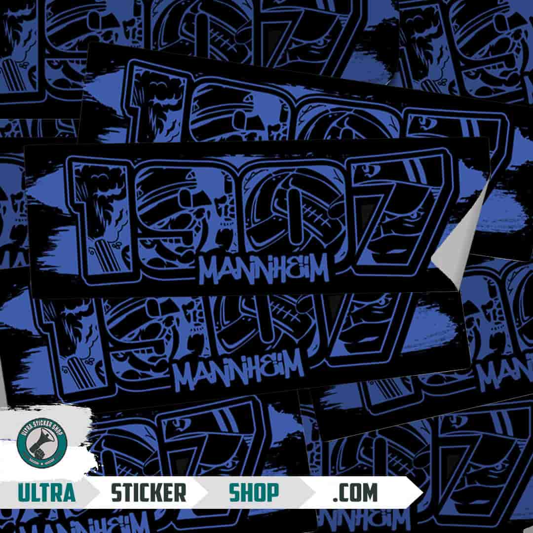 1907 Mannheim Stickers