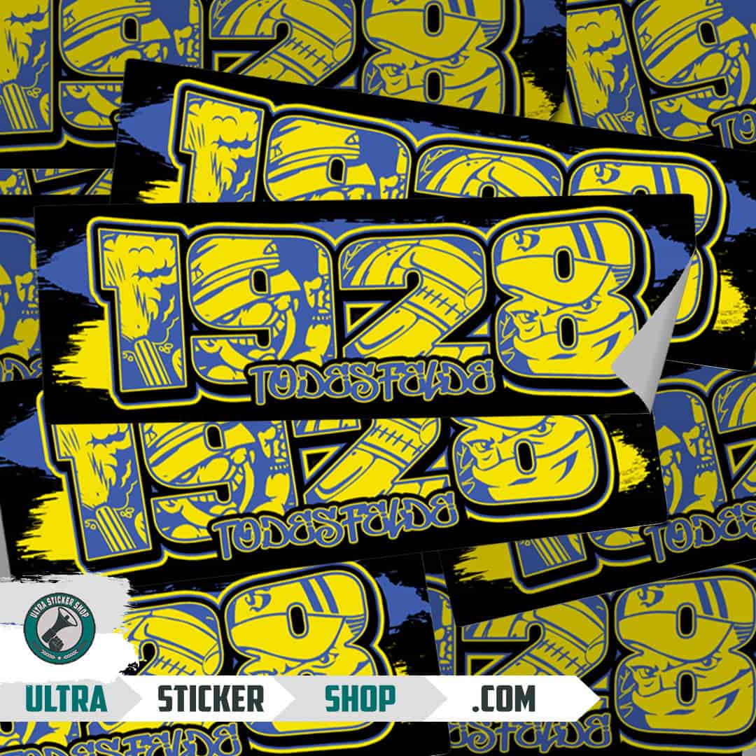 1928 Todesfelde Stickers