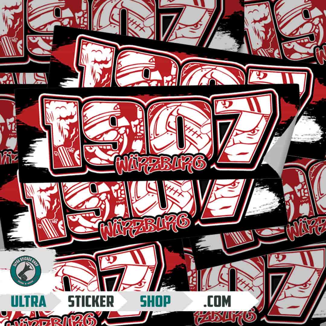 1907 Würzburg Stickers