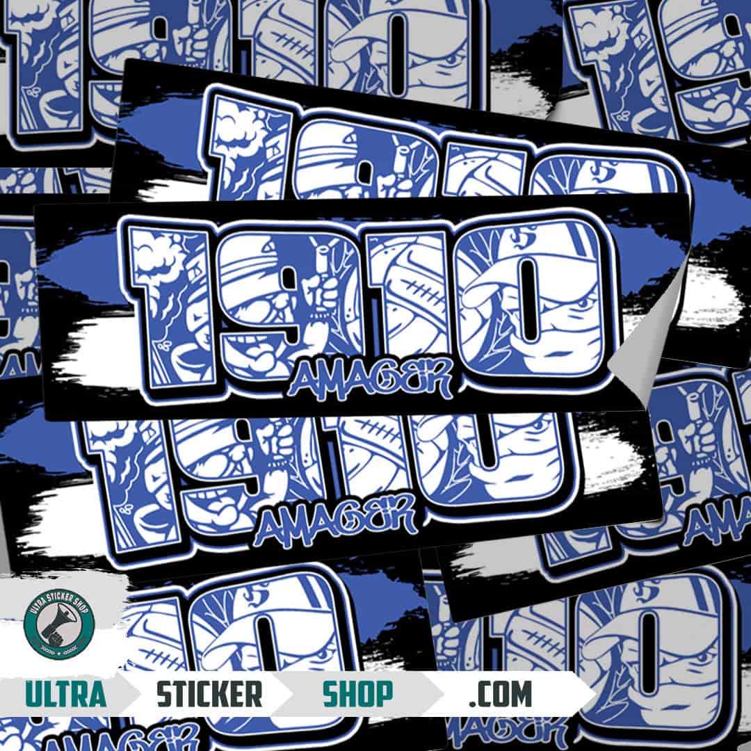 1910 Amager Stickers
