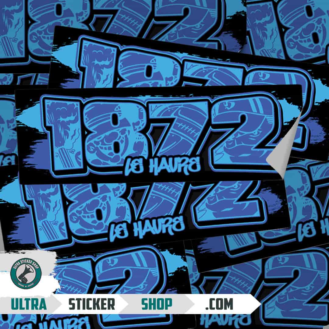 1872 Le Havre Stickers