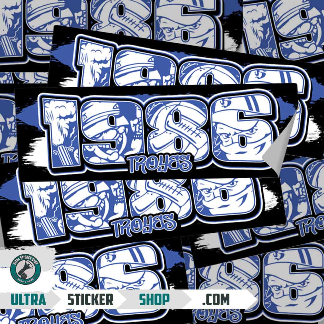 1986 Troyes Stickers