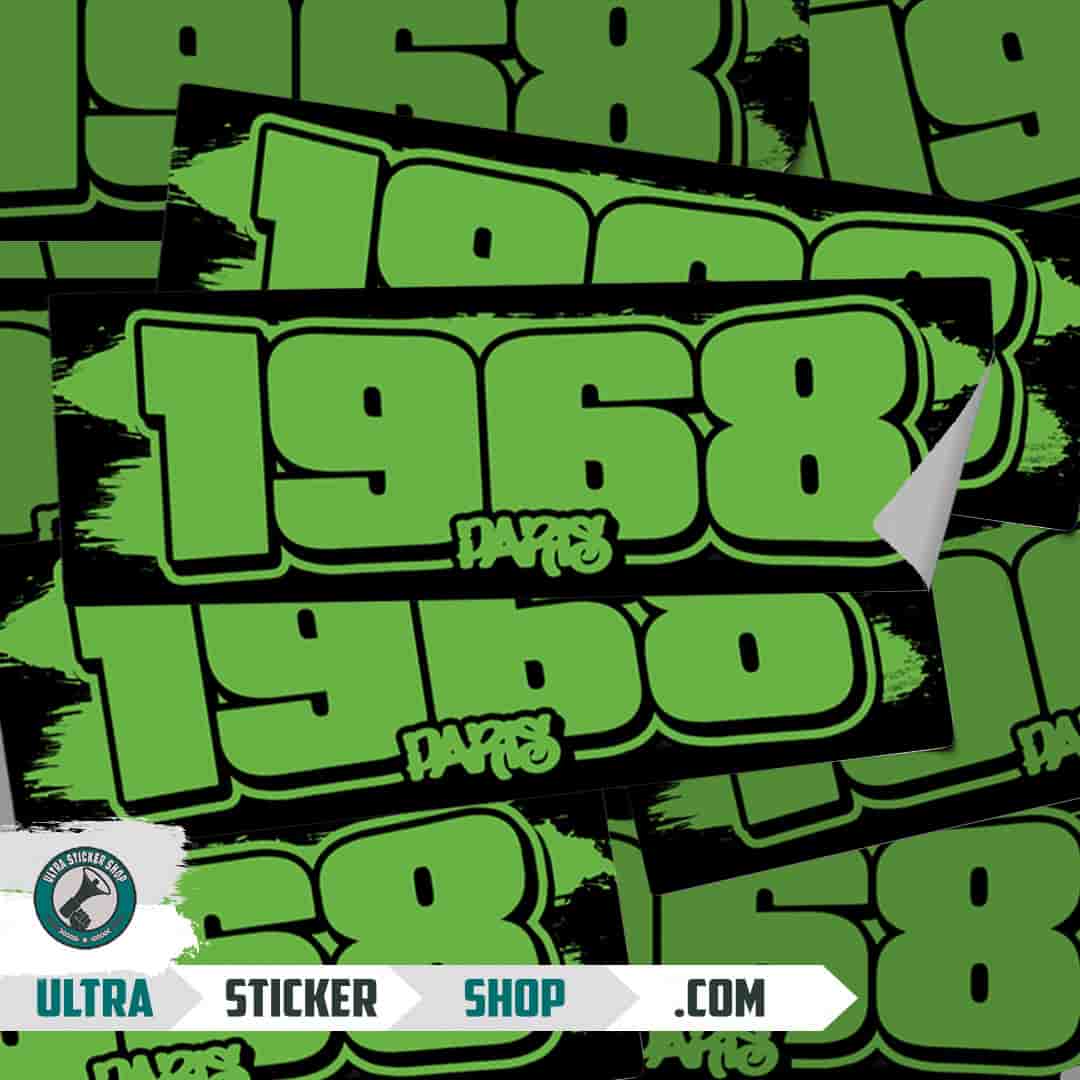 1968 Paris Stickers