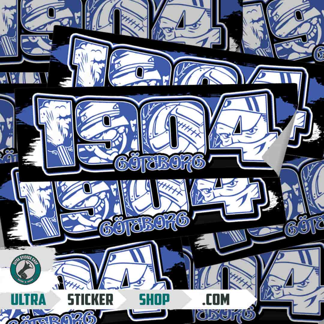 1904 Göteborg Stickers