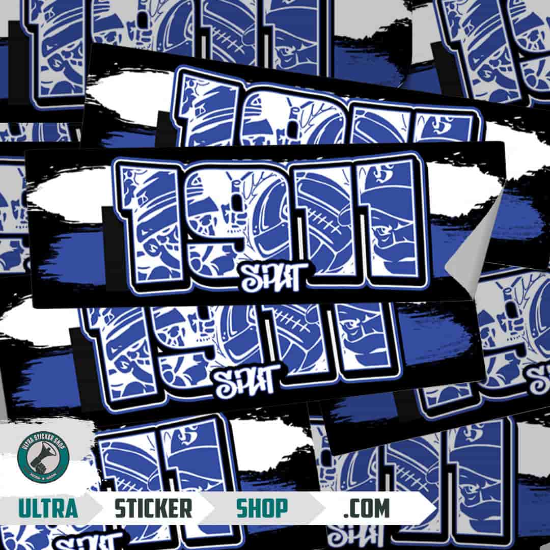 1911 Split Stickers