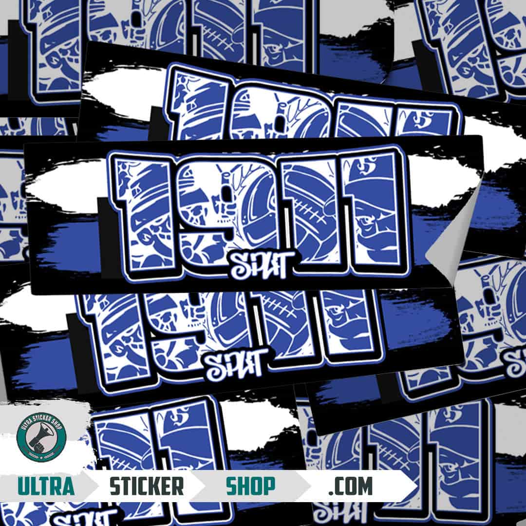 1911 Split Stickers