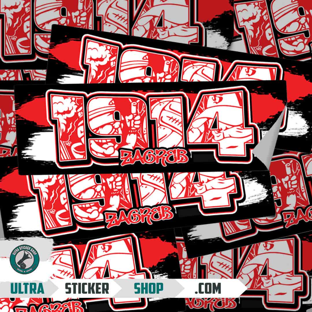 1914 Zagreb Stickers