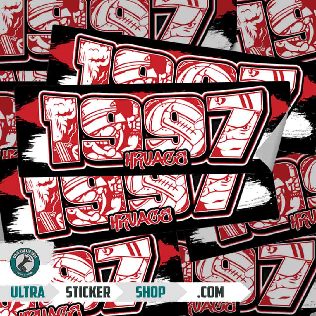 1997 Hrvace Stickers