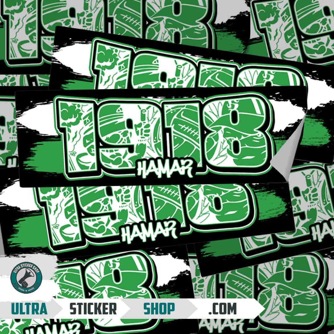 1918 Hamar Stickers