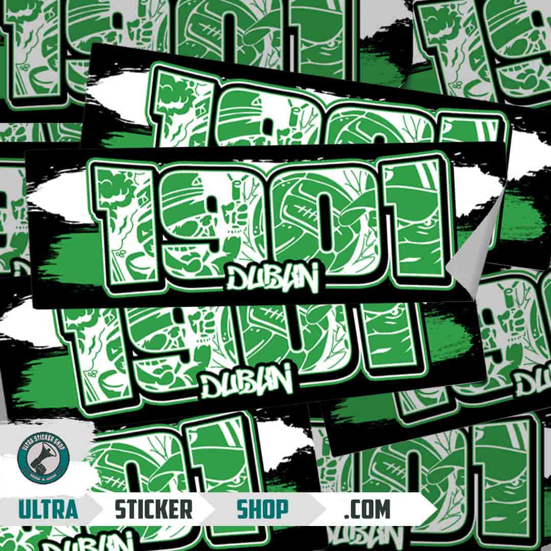 1901 Dublin Stickers