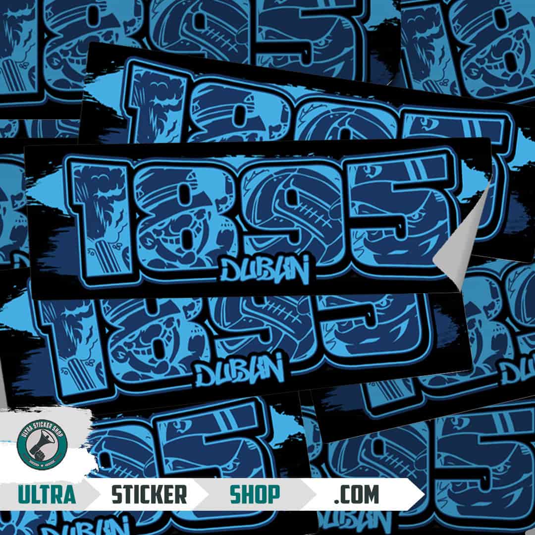 1895 Dublin Stickers