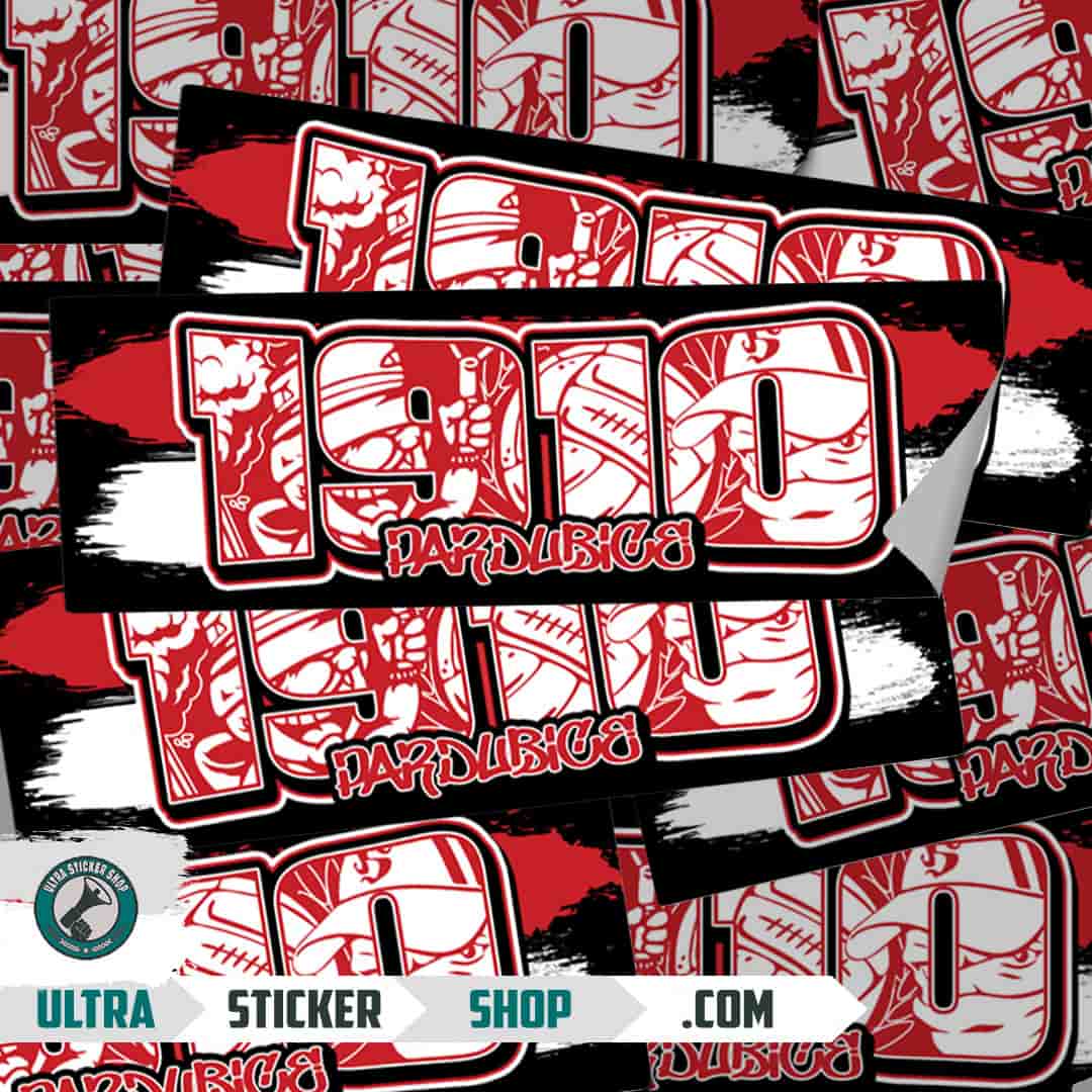 1910 Pardubice Stickers