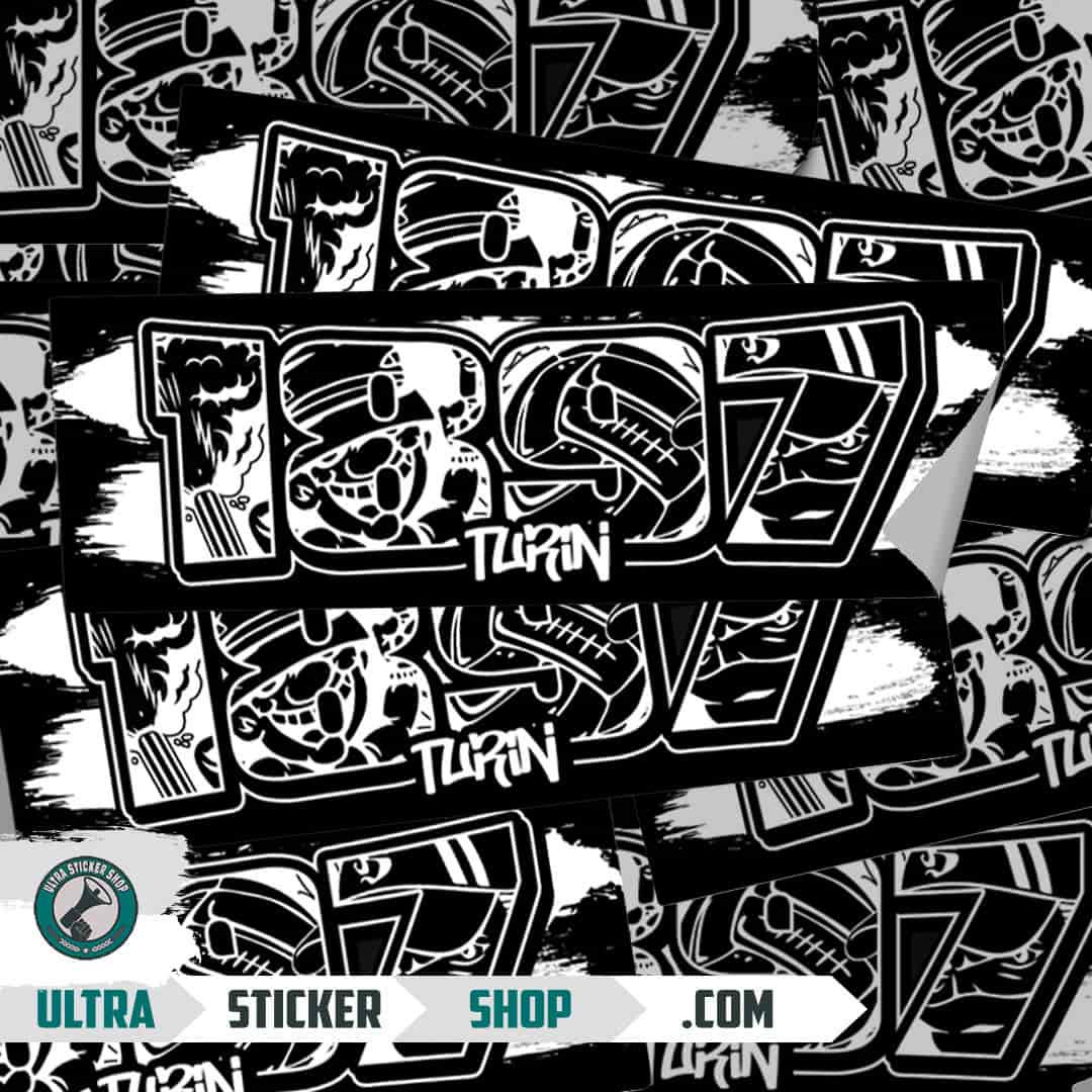 1897 Turin Stickers