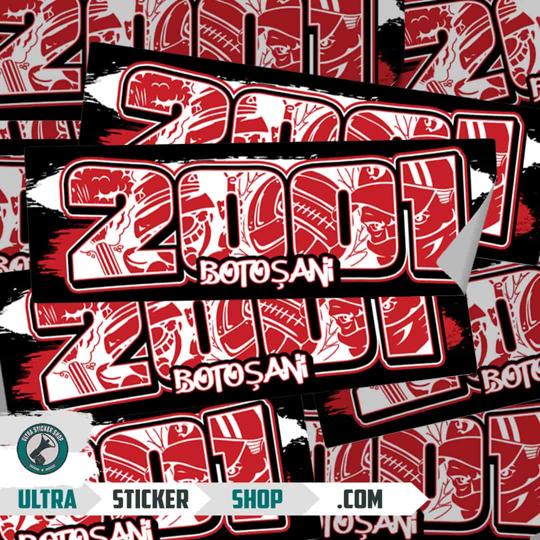 2001 Botoșani Stickers