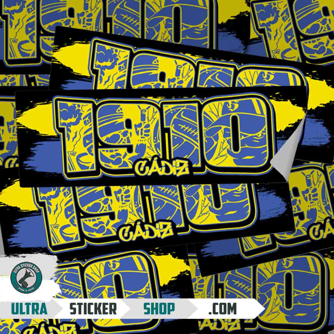 1910 Cádiz Stickers