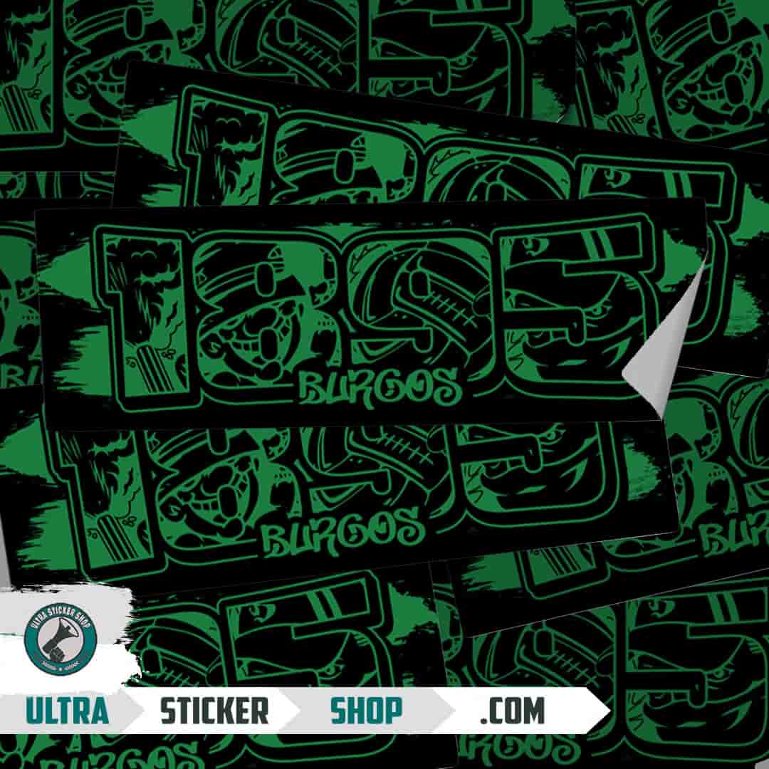 1895 Burgos Stickers
