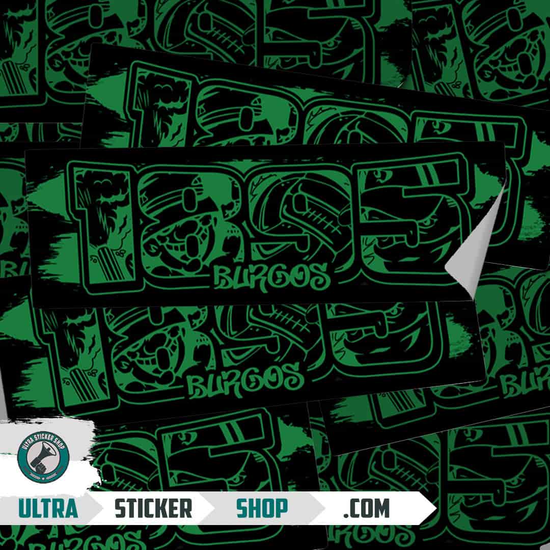 1895 Burgos Stickers