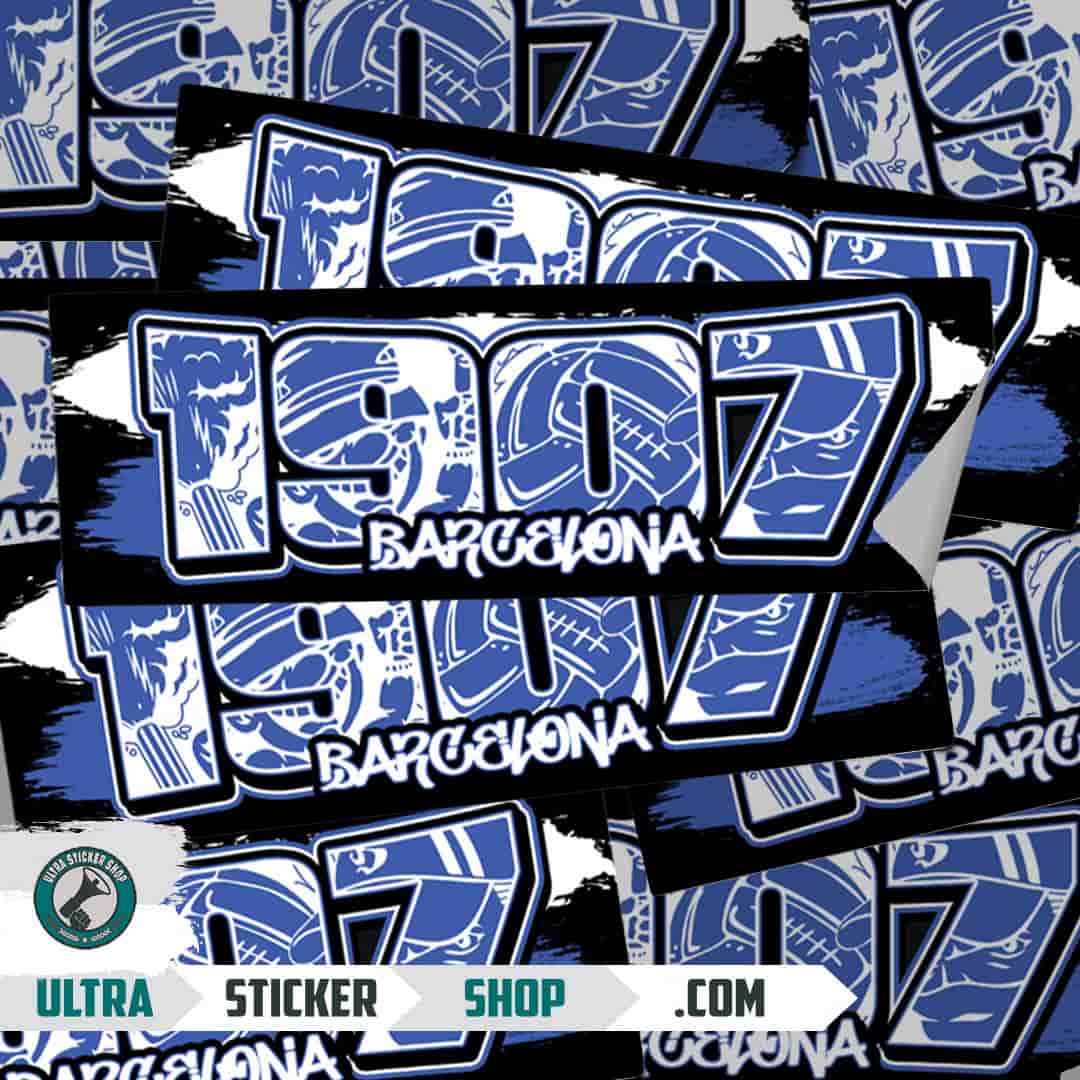 1907 Barcelona Stickers