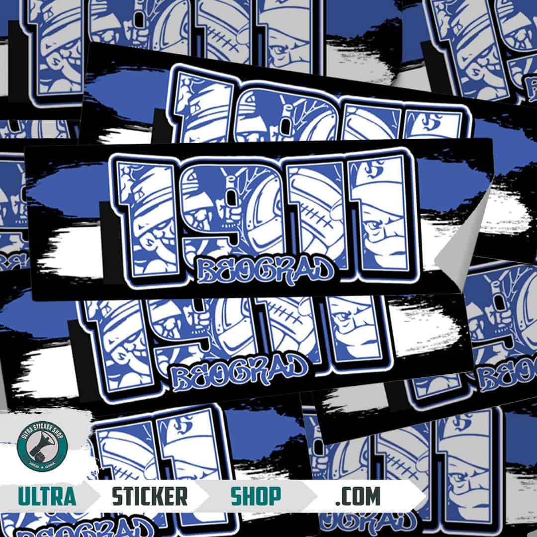 1911 Beograd Stickers