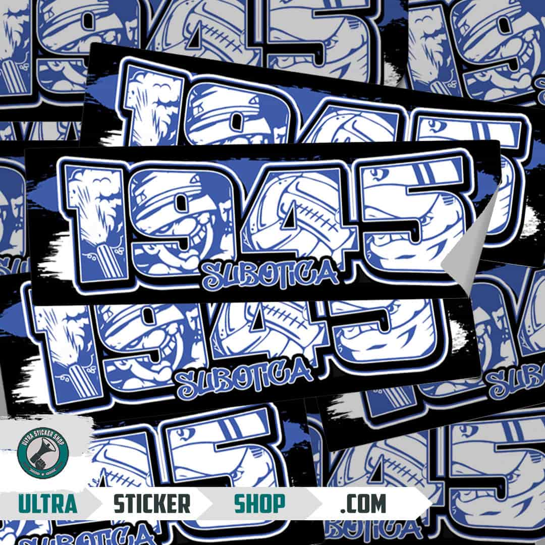 1945 subotica Stickers