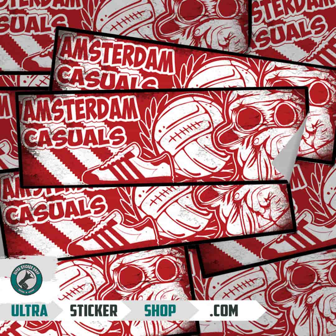 Amsterdam casuals Stickers