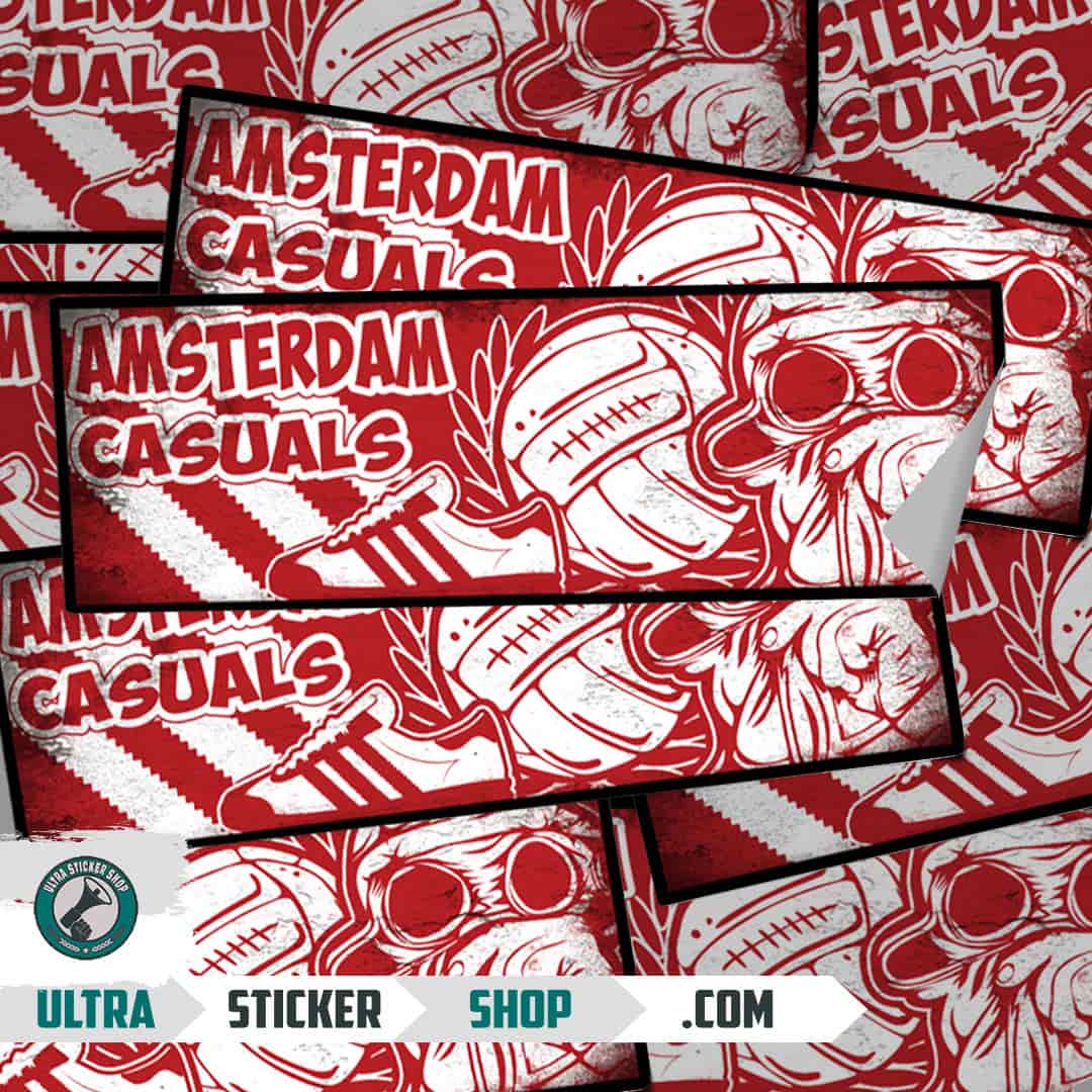 Amsterdam casuals Stickers