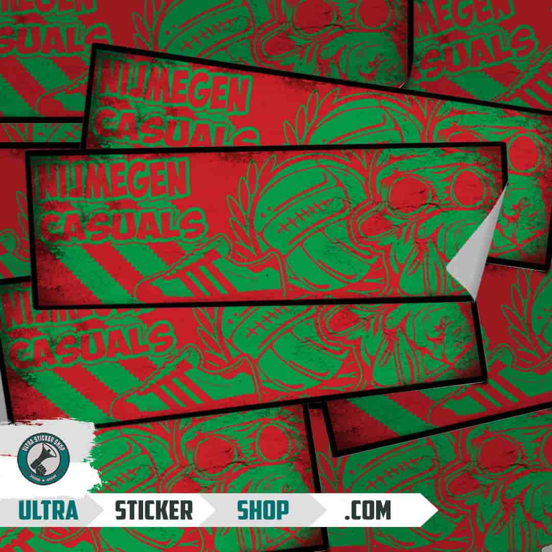 Nijmegen casuals Stickers