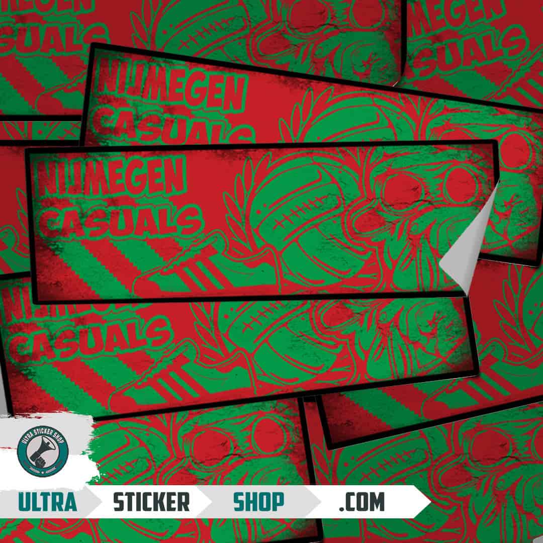 Nijmegen casuals Stickers