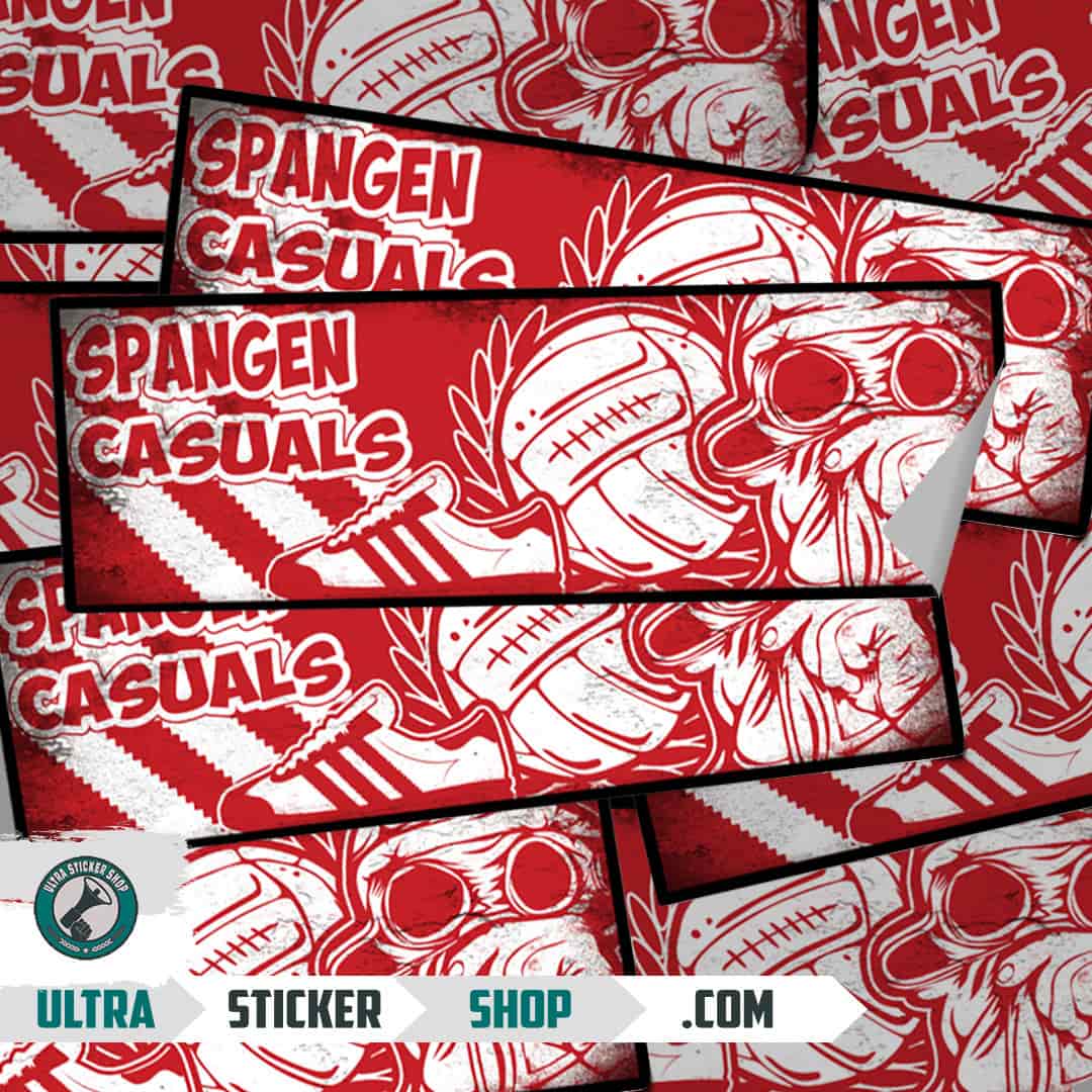 Spangen casuals Stickers