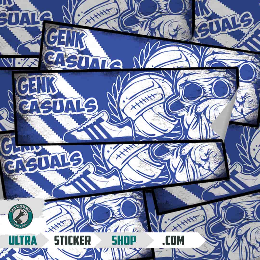 Genk casuals Stickers