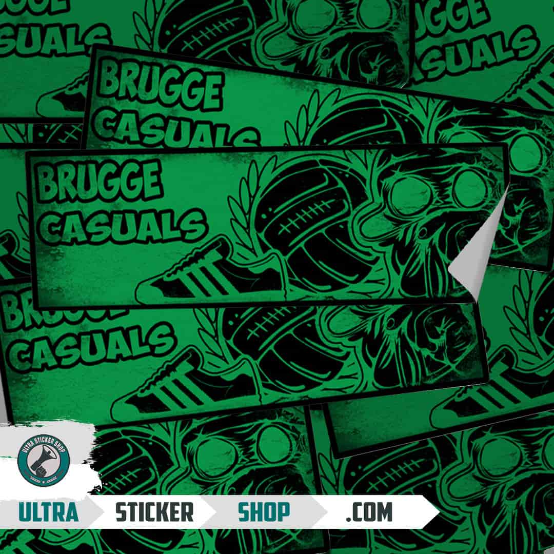 Brugge casuals Stickers