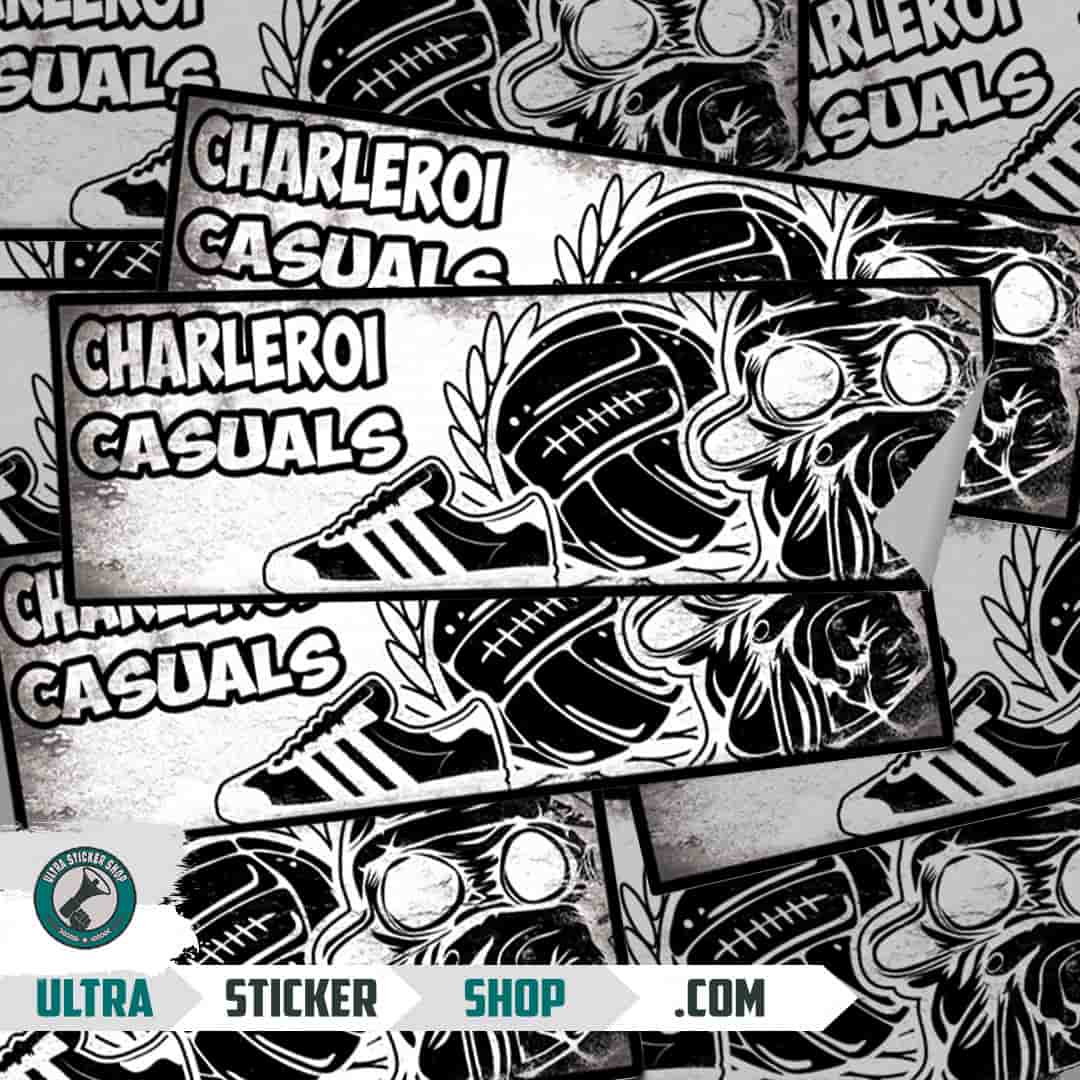 Charleroi casuals Stickers