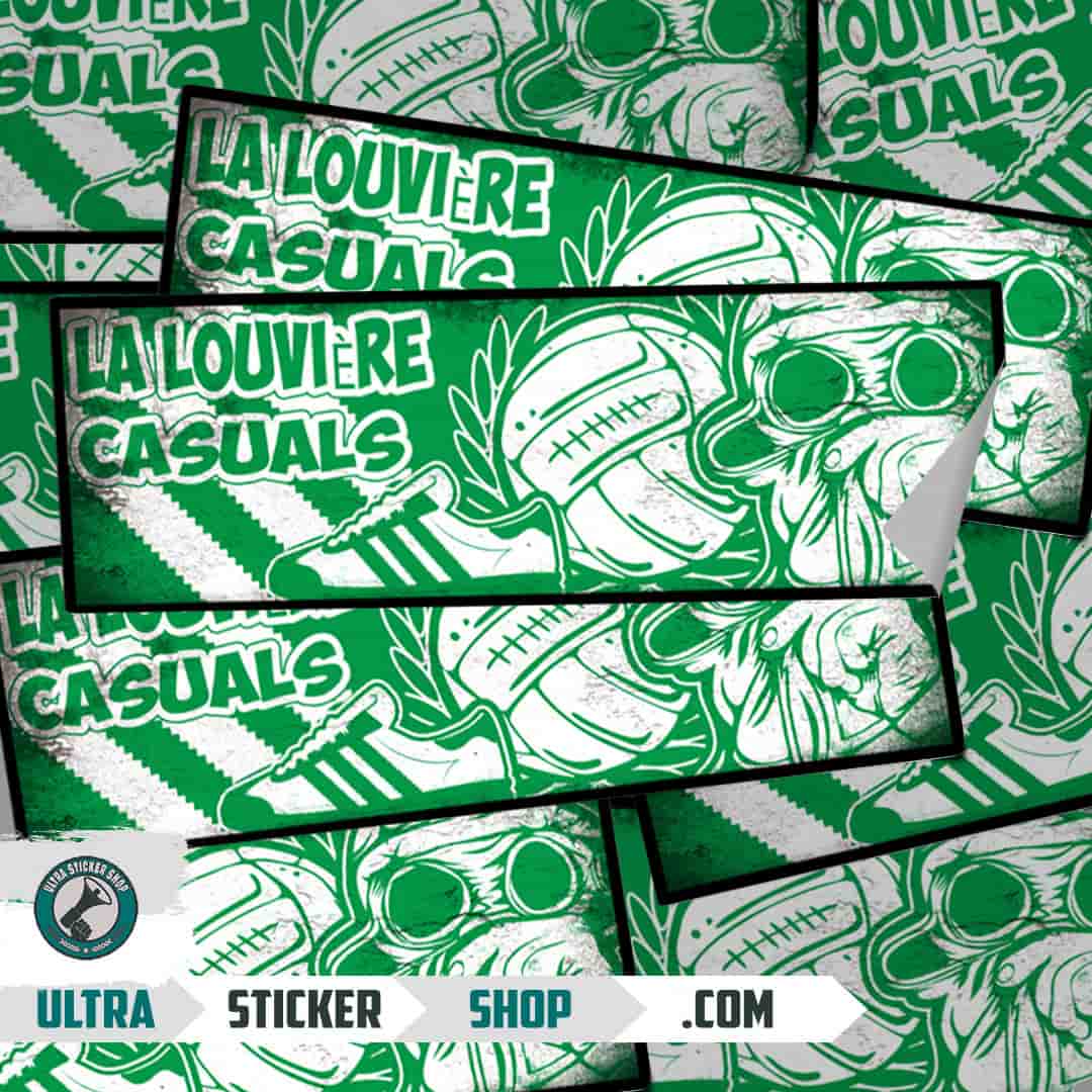 La Louvière casuals Stickers