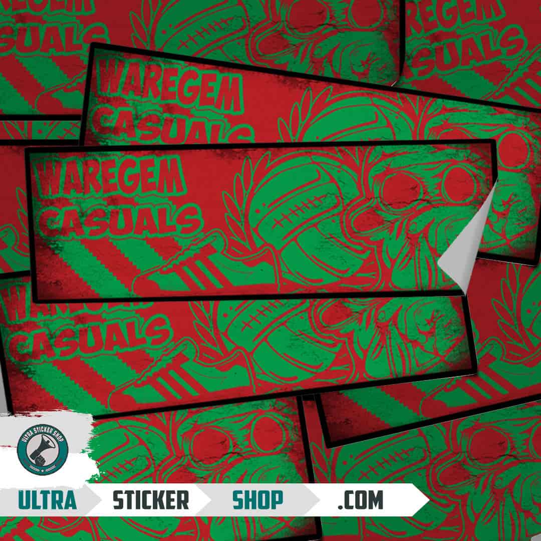 Waregem casuals Stickers