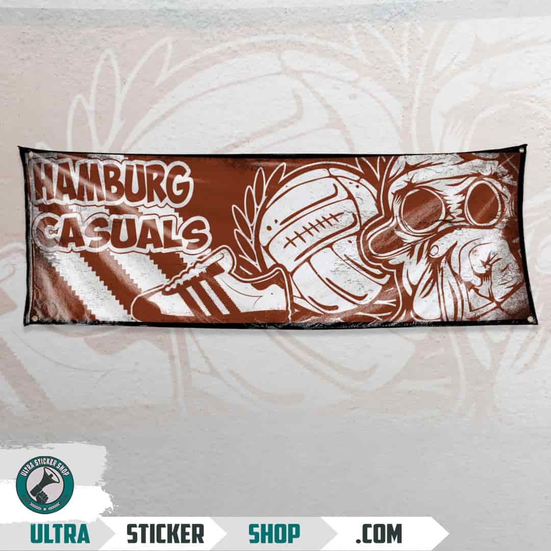 Hamburg casuals Flag