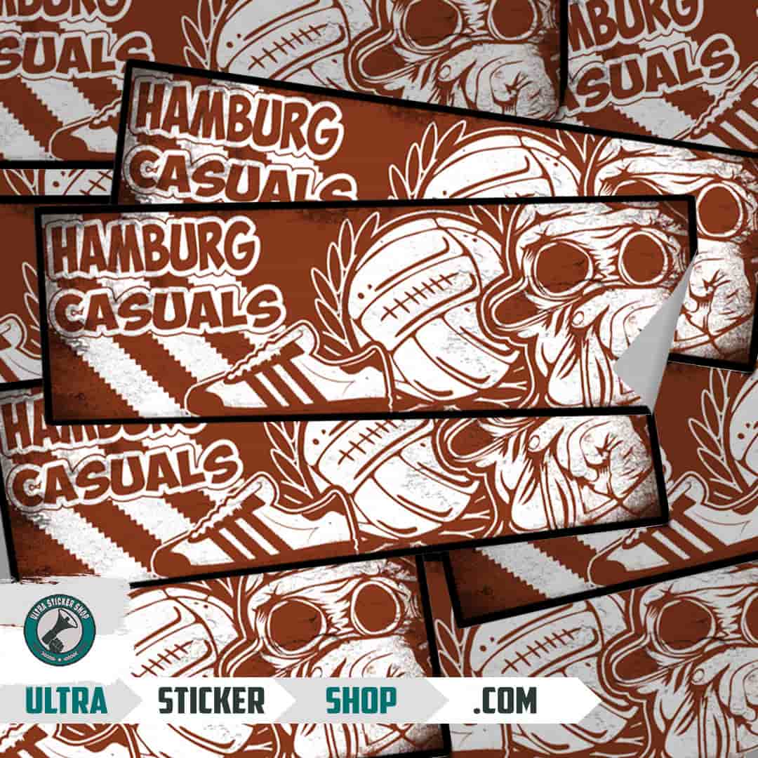 Hamburg casuals Stickers