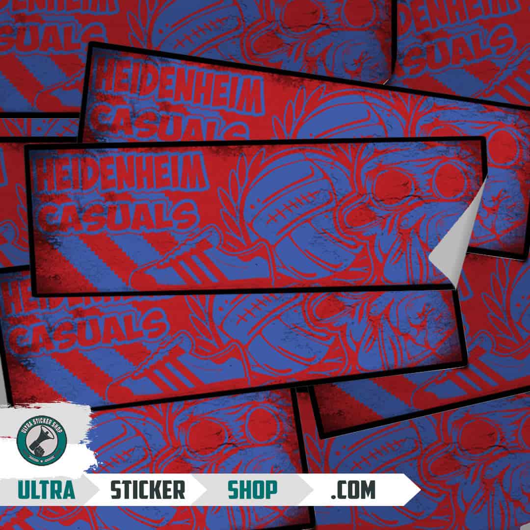 Heidenheim casuals Stickers