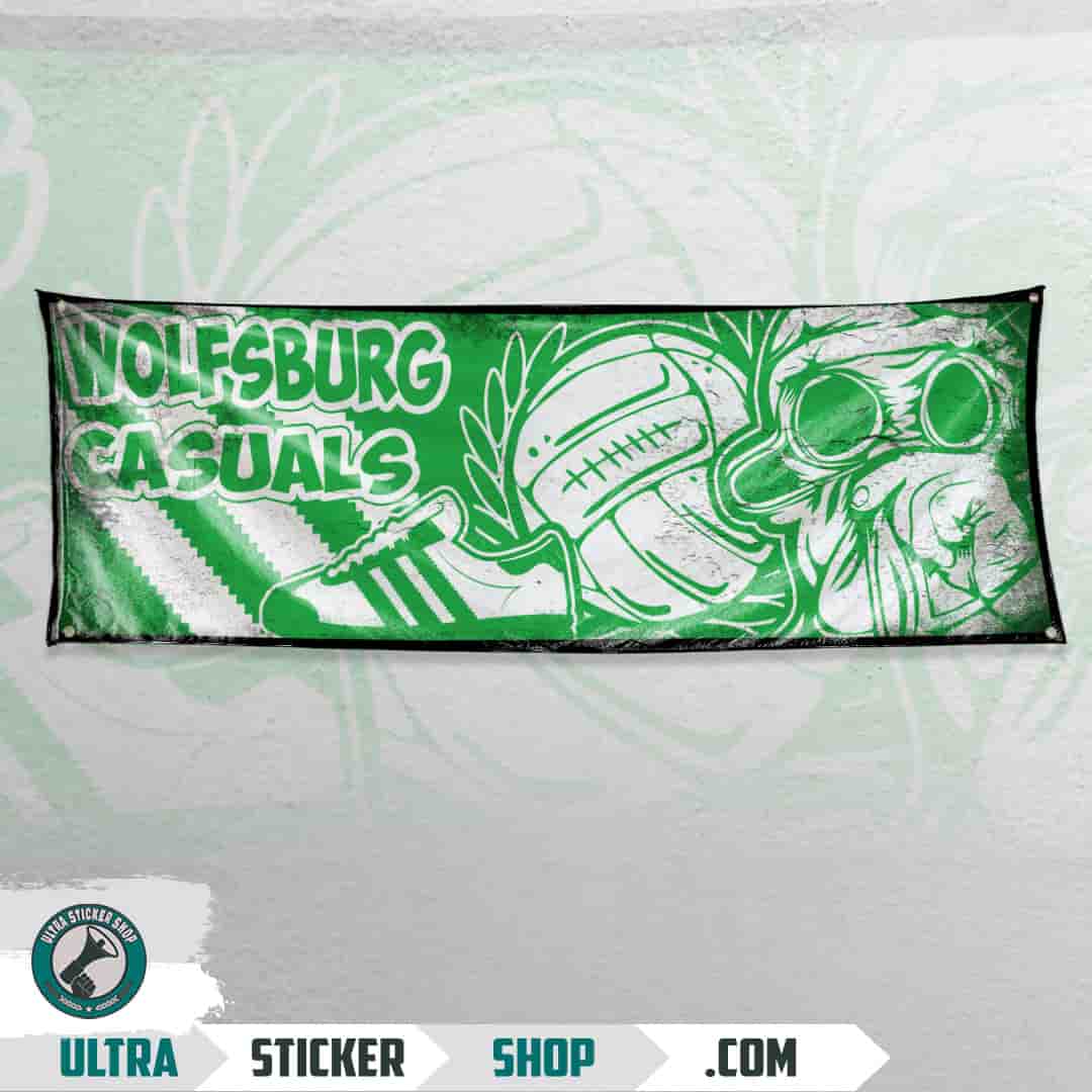 Wolfsburg casuals Flag