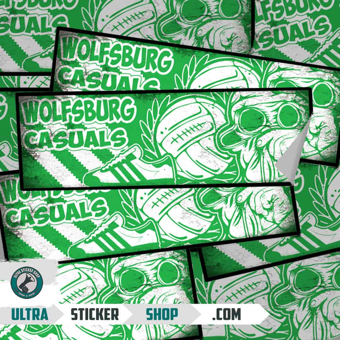 Wolfsburg casuals Stickers