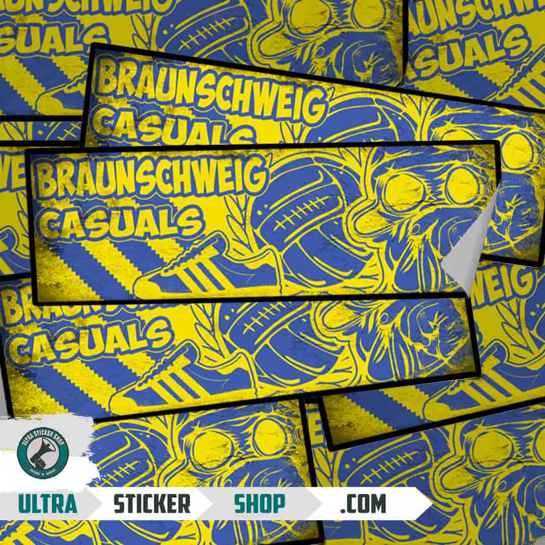 Braunschweig casuals Stickers