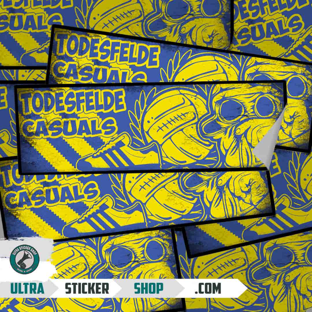 Todesfelde casuals Stickers
