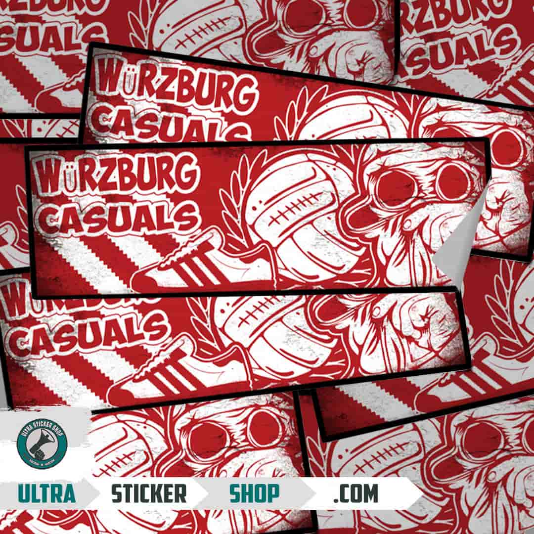 Würzburg casuals Stickers