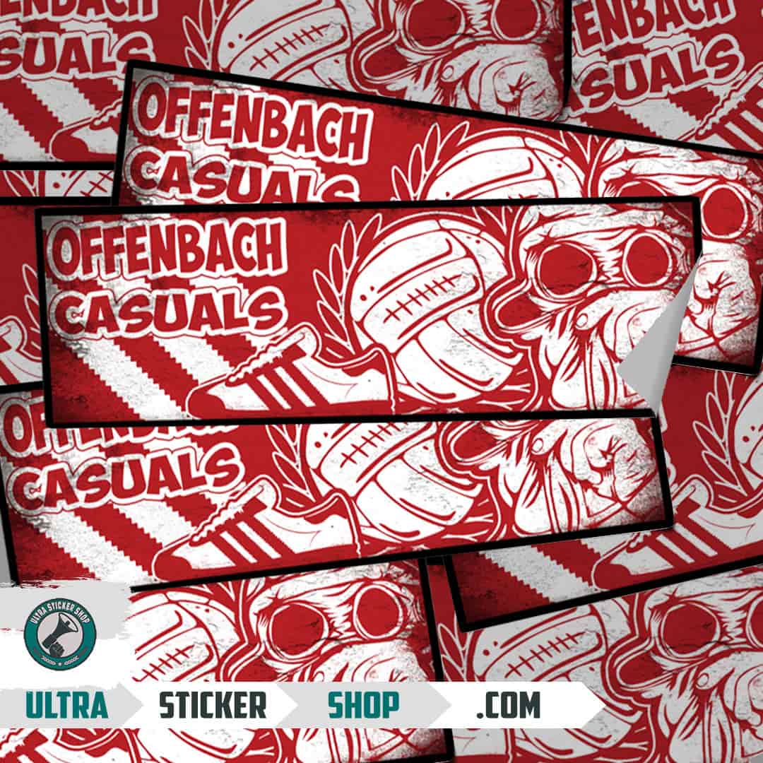 Offenbach casuals Stickers