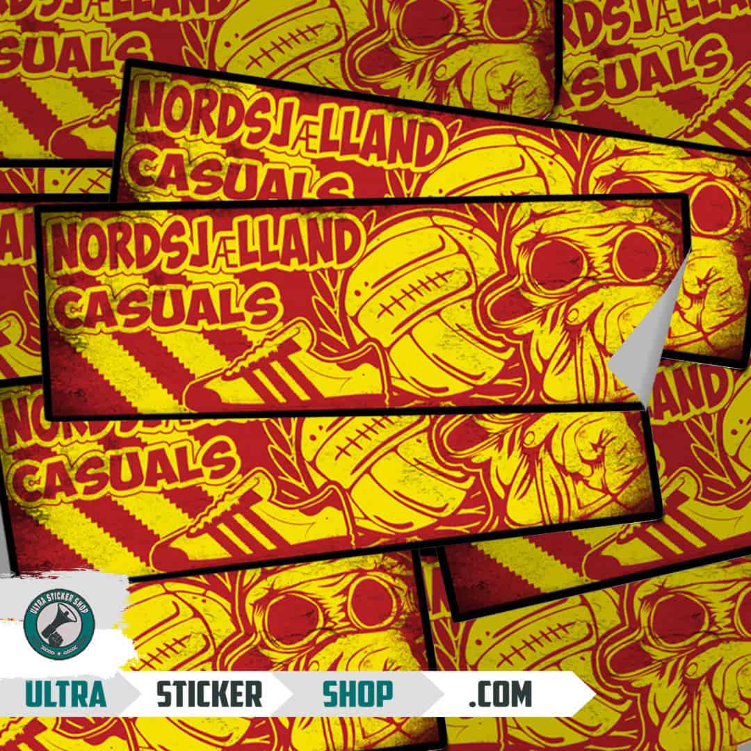 Nordsjælland casuals Stickers