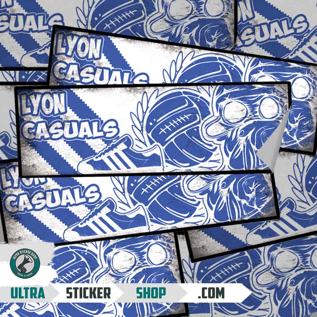 Lyon casuals Stickers