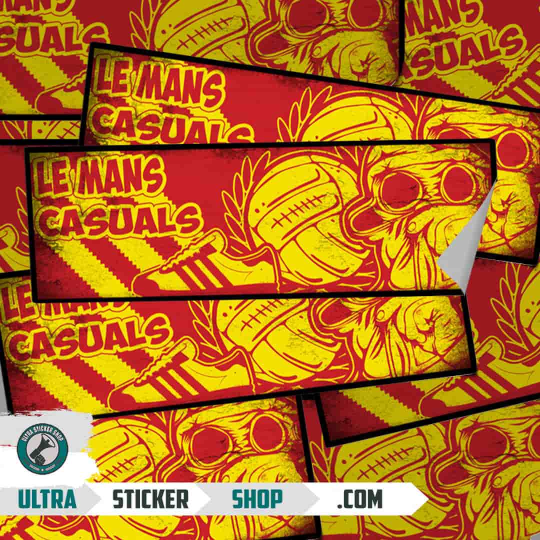 Le Mans casuals Stickers