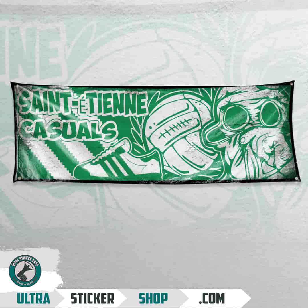 Saint-Étienne casuals Flag