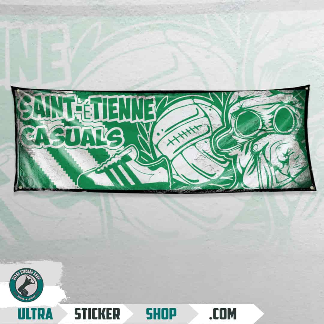 Saint-Étienne casuals Flag